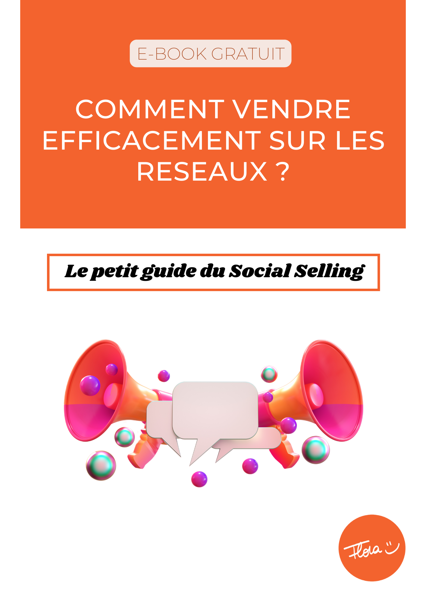 Premiere de couverture du ebook social selling